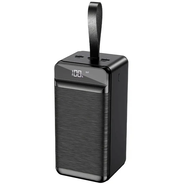 Повербанк King Power 80000 мА&middot;год 22.5 Вт (QC 3.0) з ліхтариком та цифровим дисплеєм PD-80000 фото