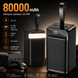 Повербанк King Power 80000 мА&middot;год 22.5 Вт (QC 3.0) з ліхтариком та цифровим дисплеєм PD-80000 фото 1