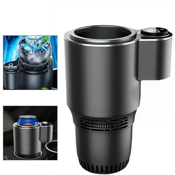 ☕❄️ Автомобільний підсклянник USAMS Smart Cup &mdash; гарячі та прохолодні напої завжди під рукою! 🚗✨ USAMS  фото