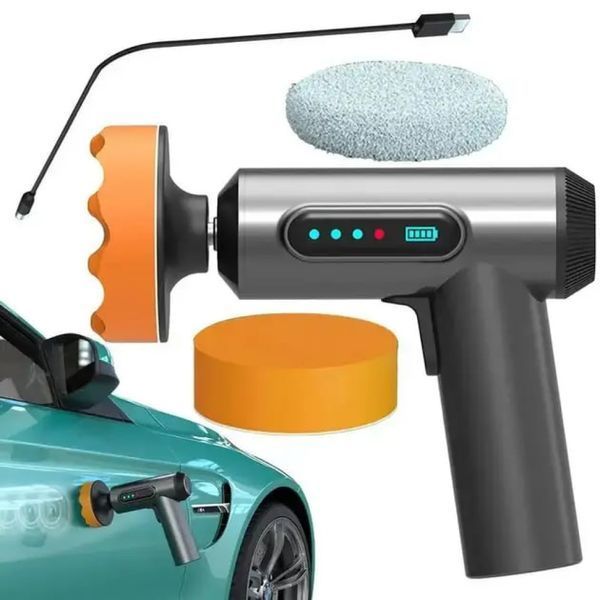 ✨ Бездротова полірувальна машинка Lesko LY-02 &mdash; професійний догляд за автомобілем без дротів! 🚗💎 Lesko-LY-02 фото